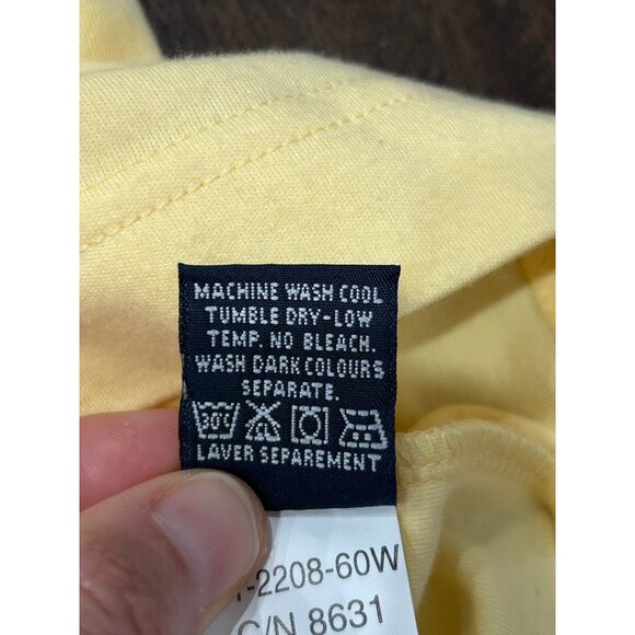 Cutter & Buck Ladies Yellow Cotton T-Shirt Size Small - Picture 5 of 7